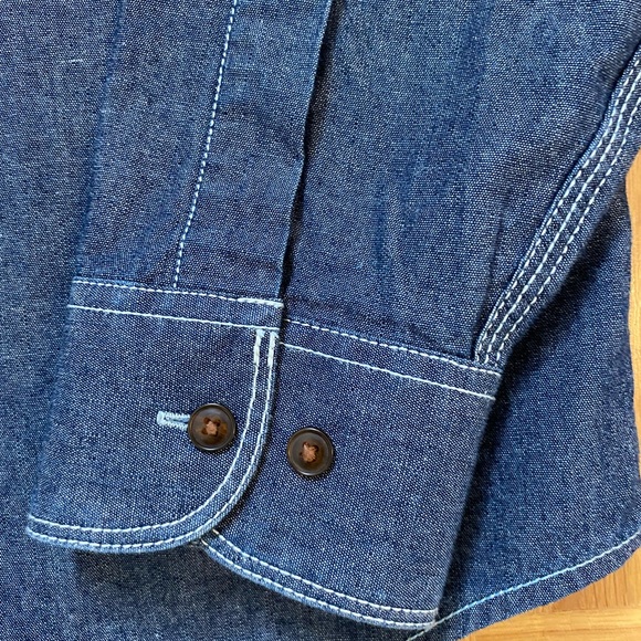 Penguin brand medium denim shirt - Picture 4 of 5